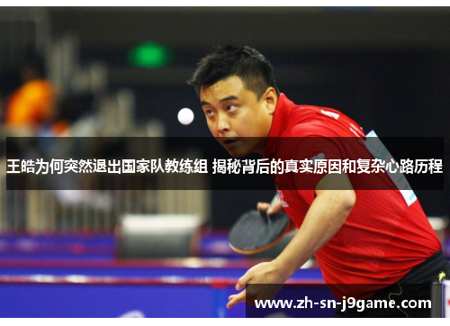 王皓为何突然退出国家队教练组 揭秘背后的真实原因和复杂心路历程 王皓为何突然退出国家队教练组 揭秘背后的真实原因和复杂心路历程